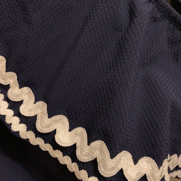 J.Crew Ruffle One-shoulder Bikini Top Rickrack Trm - Picture 5 of 8